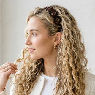 Parcelona French Swirls Headband