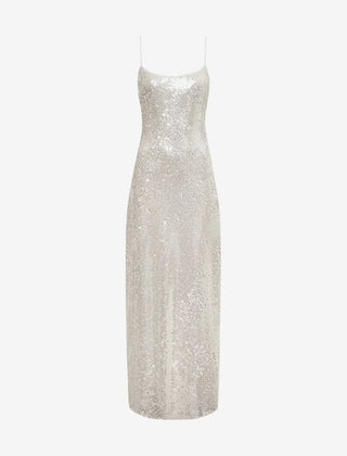 Vintage Slip Maxi Dress- Prosecco