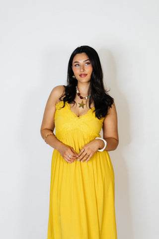 Driftlace Midi Dress