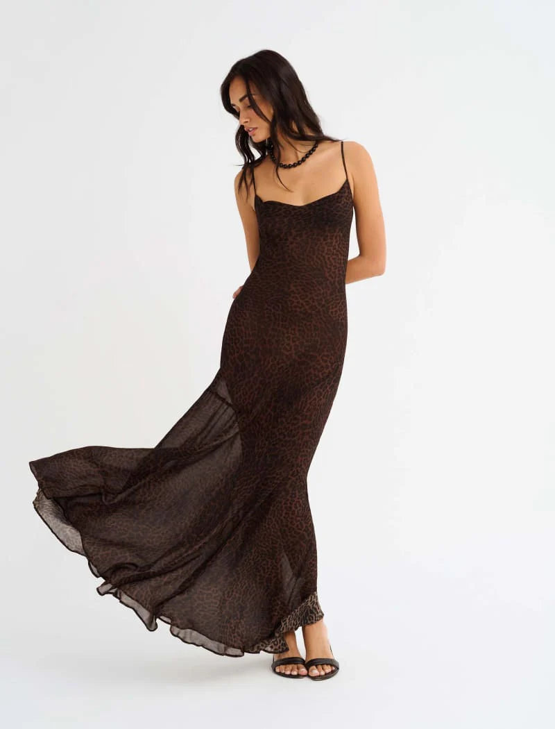 Santeria Maxi Dress- Fatale – Makoma House