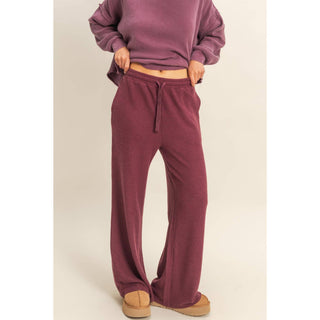 Dark Cherry Sweatpants