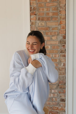 Mini Stripe Mockneck