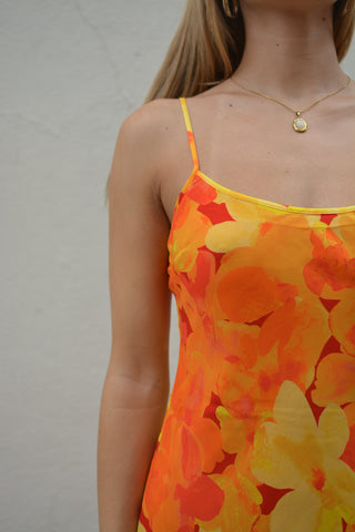 Vintage Slip Mini Dress
