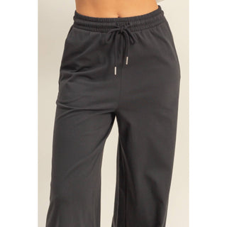 Cotton Wide Leg Pants