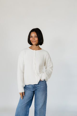 Ivory Newport Cardigan
