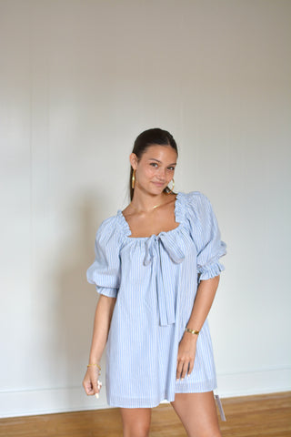 Laguna Stripe Mini Dress