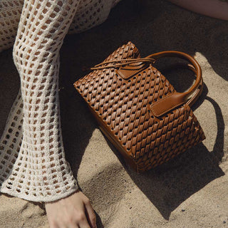 Chloe White Small Top Handle Bag