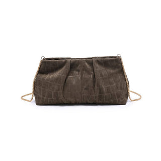 Elva Croco Clutch