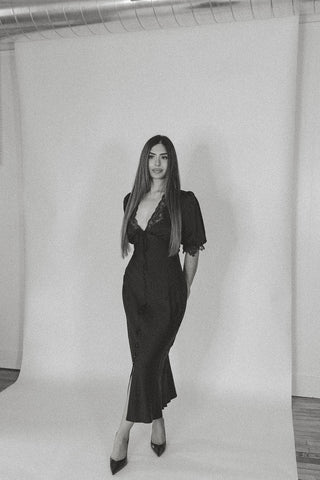 Honey Duster Maxi- Black