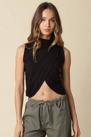 Say Draped Tank Top