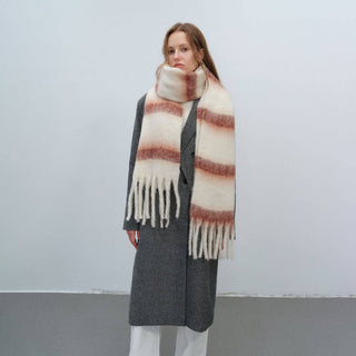 Stripe Chunky Scarf