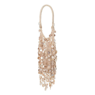 Skye Natural Small Shell Top Handle Bag
