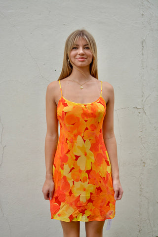 Vintage Slip Mini Dress