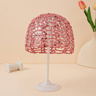 Glitter Sequin Crochet Hat