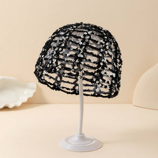 Glitter Sequin Crochet Hat