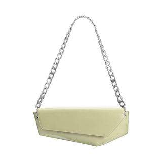Gabrielle Pistachio Recycled Vegan Shoulder Bag