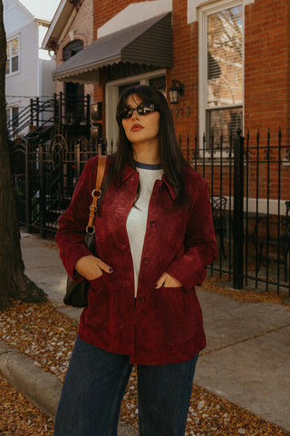 Yellow Stone Jacket- Cherrywood