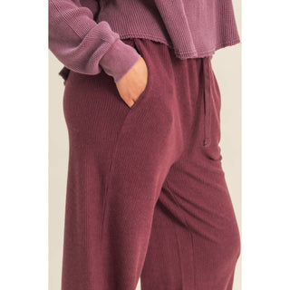 Dark Cherry Sweatpants