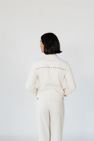 Studded Palazzo Jeans