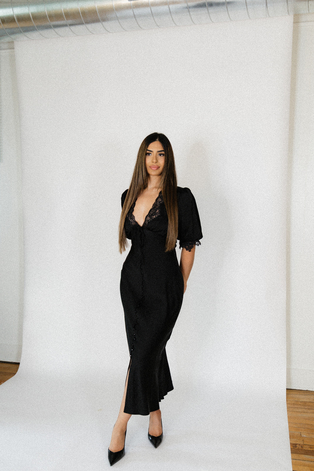 Honey Duster Maxi- Black – Makoma House