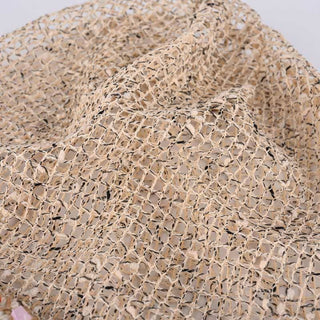 Boho Shell Tassel Hollow Out Slouchy Hat