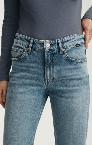 Taylor Mid Brushed Straight Leg Jean