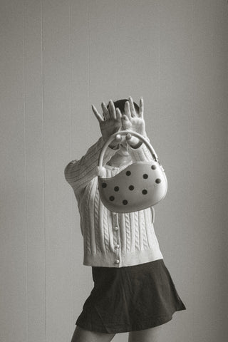 Jennie Vegan Polka Dot Bag