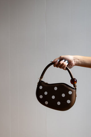 Jennie Vegan Polka Dot Bag