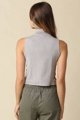 Say Draped Tank Top