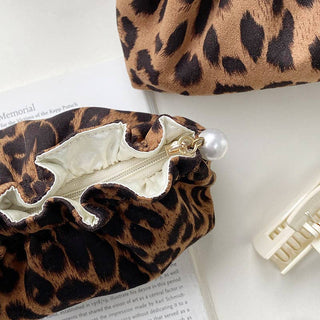 Leopard Cosmetic Bag