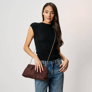 Elva Croco Clutch