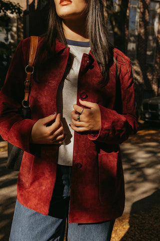 Yellow Stone Jacket- Cherrywood