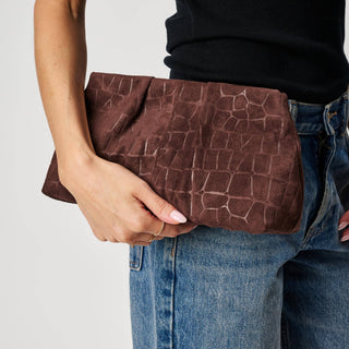 Elva Croco Clutch