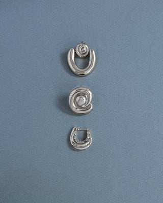 Milley Spiral Statement Studs