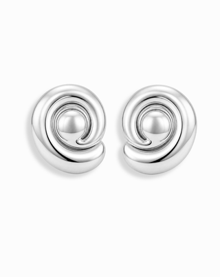 Milley Spiral Statement Studs