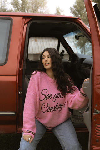 See you, Cowboy Sweater