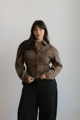 Violet Denim Jacket
