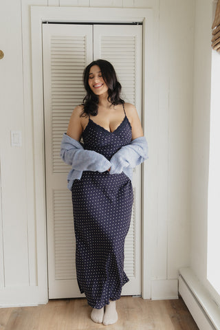 Sinatra Maxi Dress- Coastal Dot