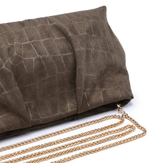 Elva Croco Clutch