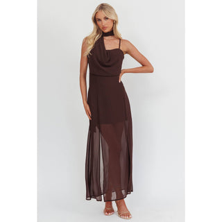 Cocoa maxi dress