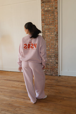 Makoma Sweats- Mauve Pink