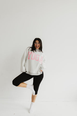 Pilates and Yoga Mockneck