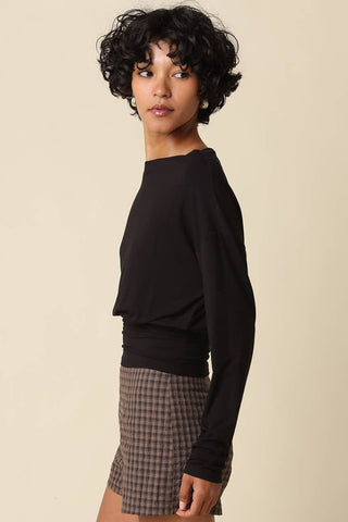 Helen Draped Waist Top