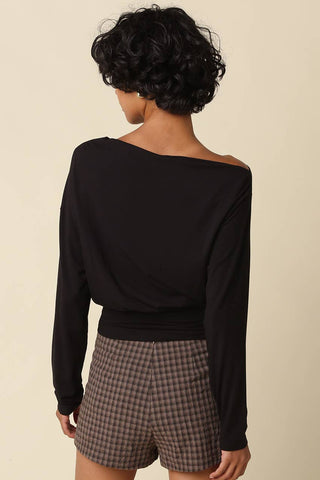 Helen Draped Waist Top