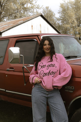 See you, Cowboy Sweater