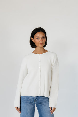 Ivory Newport Cardigan
