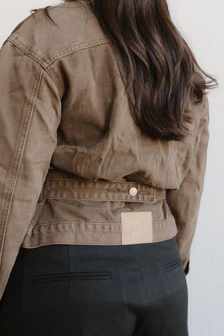 Violet Denim Jacket