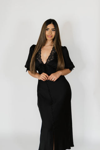Honey Duster Maxi- Black