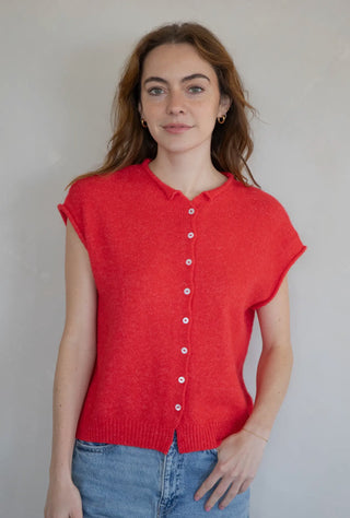 Daisy Vest Cardigan