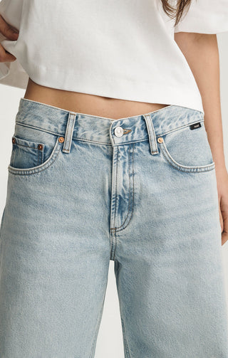Sandy Bleached Mavi Jean